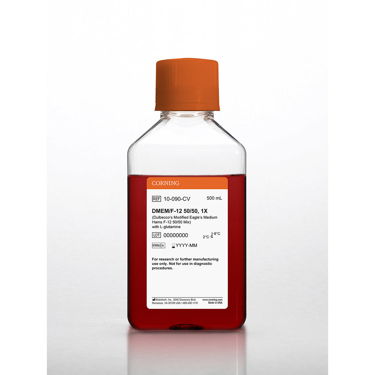 DMEM F/12, with L-glutamine, 500ml