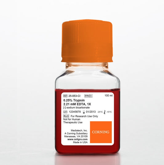 Trypsin/EDTA 1x (0.25% Trypsin / 2.21mm EDTA), 100ml