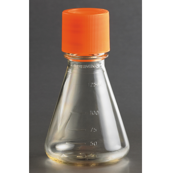 Erlenmeyer Flasks, Baffled Bottom, Corning