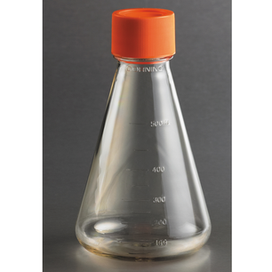 Erlenmeyer Flasks, Baffled Bottom, Corning