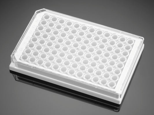 Corning&#174; BioCoat&#8482; Collagen I 96 Well White Flat Bottom TC-Treated Microplate, with Lid, 5/Case