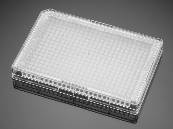 Corning&#174; BioCoat&#8482; Collagen I 384 Well Clear Flat Bottom TC-Treated Microplate, with Lid, Sterile, 5/Case