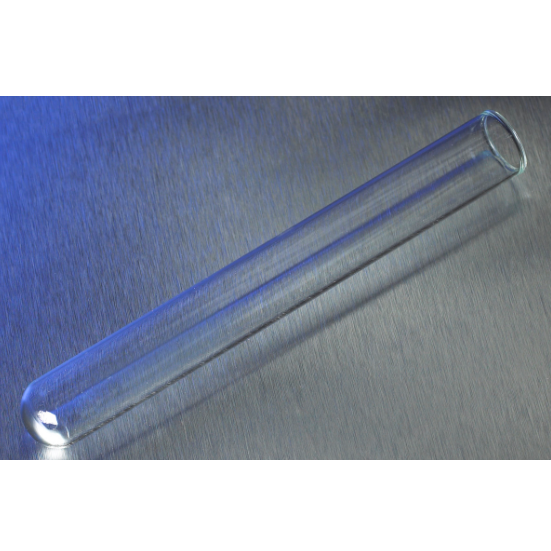 Borosilicate glass test tube, 75x10mm