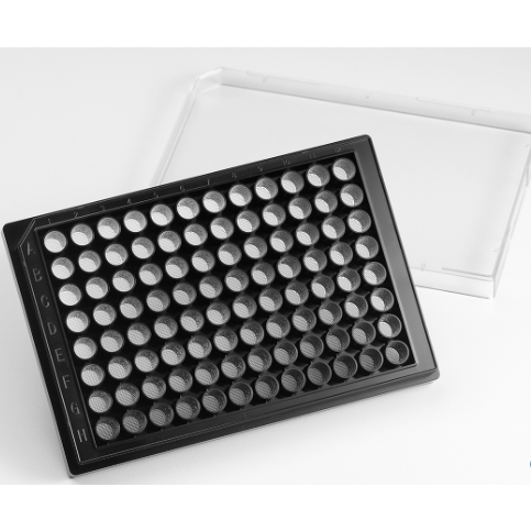 Corning 96 Well Black Clear Round Bottom Ultra-Low Attachment Micro-Cavity plate, 500um Diameter and 400um Depth