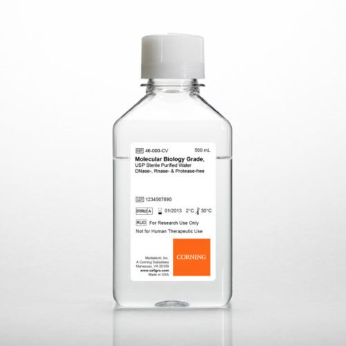 Water, WFI quality, with septum cap, 500ml