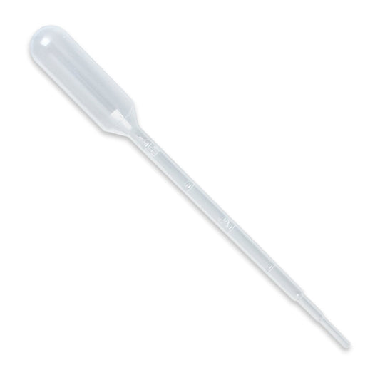 Fine tip pasteur pipette, 1ml, non-sterile, bulk pack