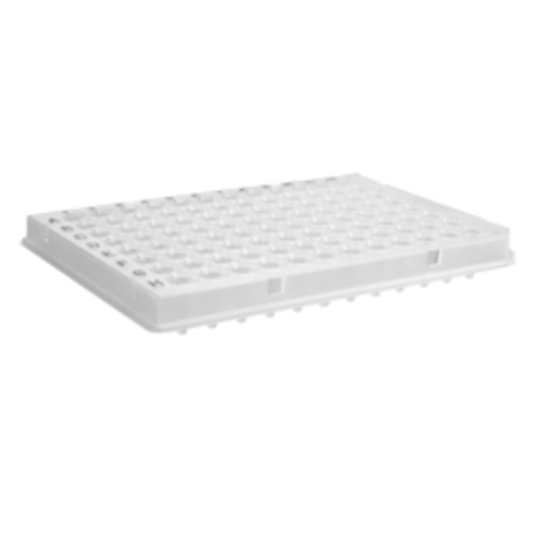 96 Well PCR Plate for Roche 480 Light Cycler, White, Bar coded, with Sealing Film, Axygen