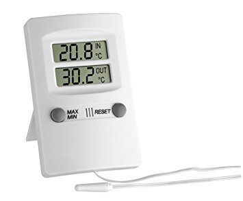 INDOOR/OUTDOOR THERMOMETER -10 TO +50 ºC WITH PROBE