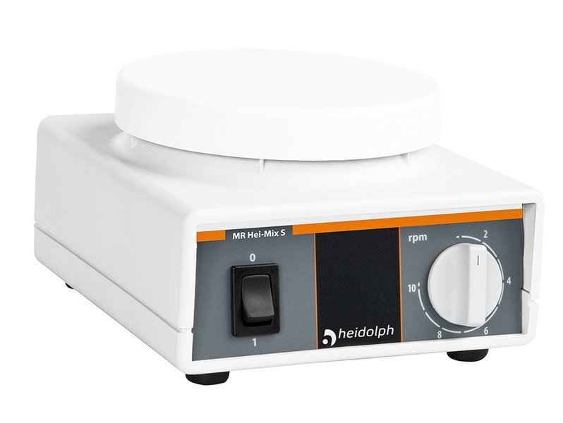 Magnetic Stirrer, MR Hei-Mix S, analogue, 2,200rpm, 104mm dia. top plate, Heidolph