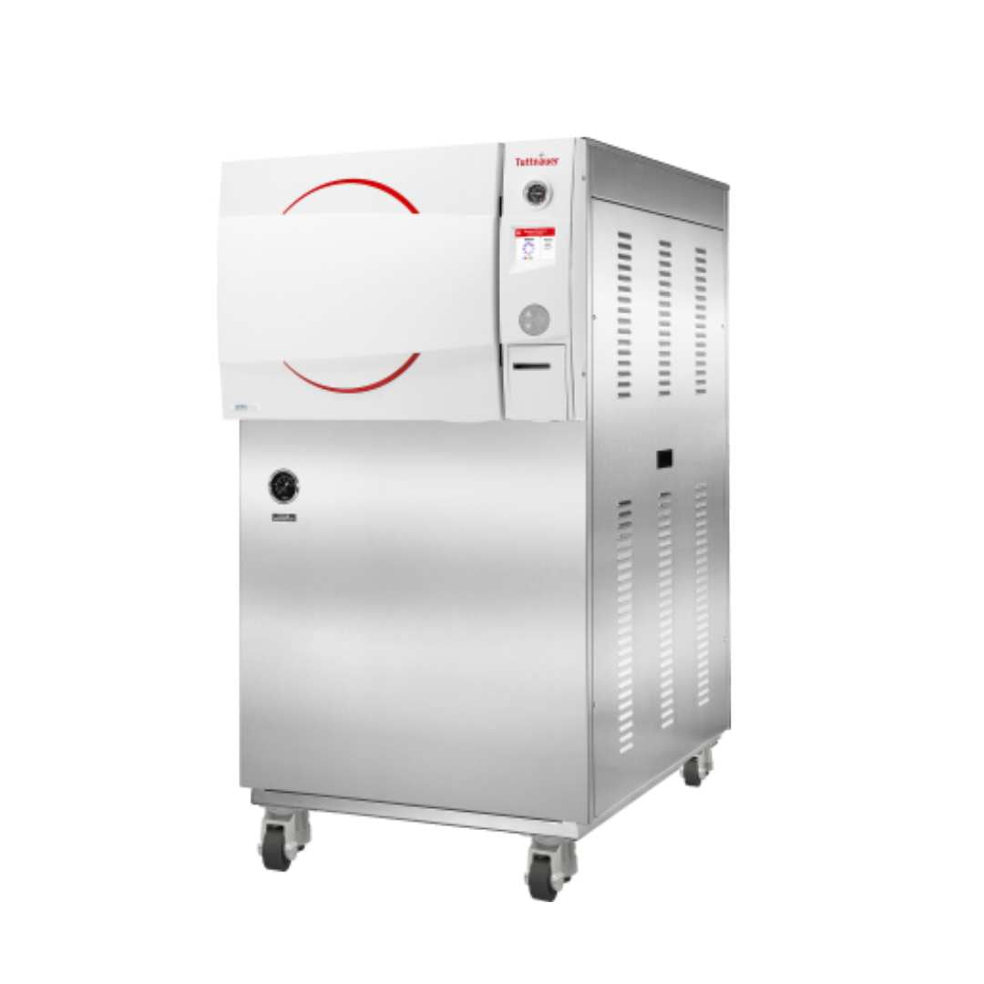 85L Autoclave, 400V 3Ph, HSG upright model, with water resevoir as plug and play, Tuttnauer