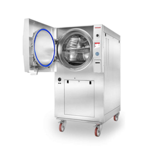 160L Autoclave, 400V 3Ph, HSG upright model, with water resevoir as plug and play, Tuttnauer