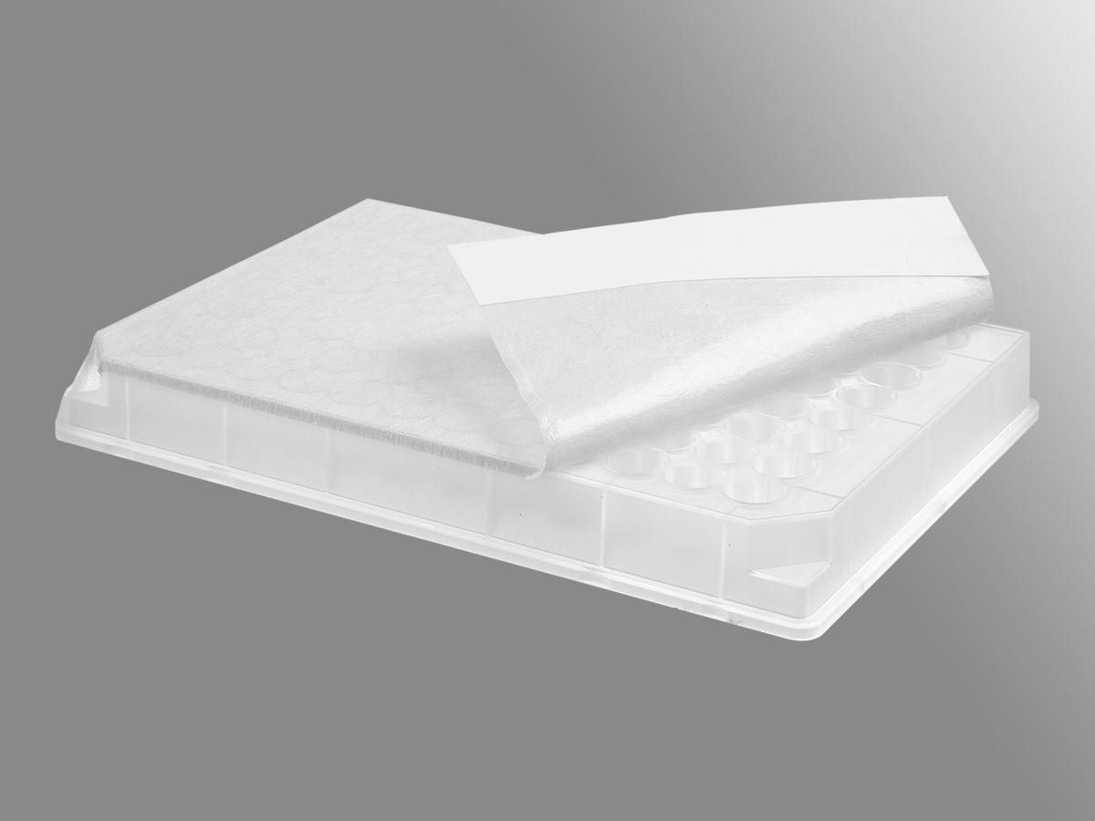 Sealing Film, for 96 and 384 Well Microplates, Rayon, 50 µm, Breathable