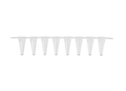 0.1ml Thin Wall Tubes 8 Per Strip. Clear, Axygen