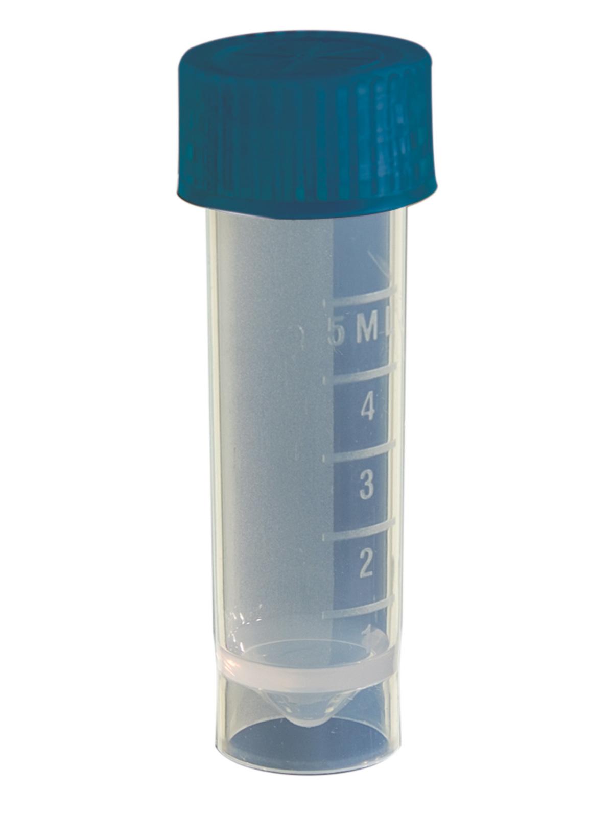 Self Standing Screw-Cap Tube with Blue Cap, Axygen