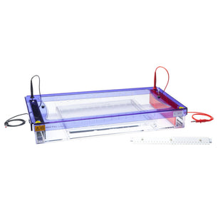 hPAGE Horizontal PAGE System with electrophoresis tank and tooth row casting system