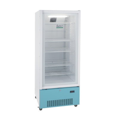 444 Litre Freestanding Large Pharmacy Fridge, LEC Medical