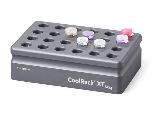 CoolRack XT 5ml holds 12 x 5ml centrifuge tubes