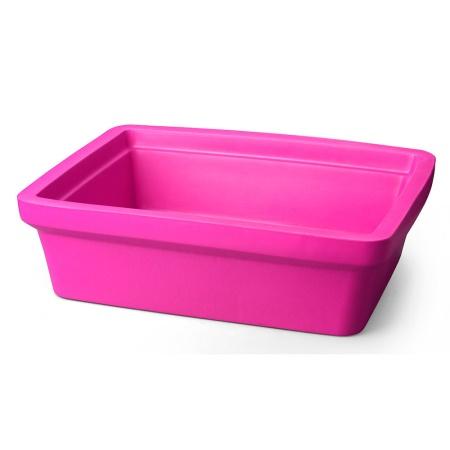 Ice pan, rectangular, midi, 4L, pink