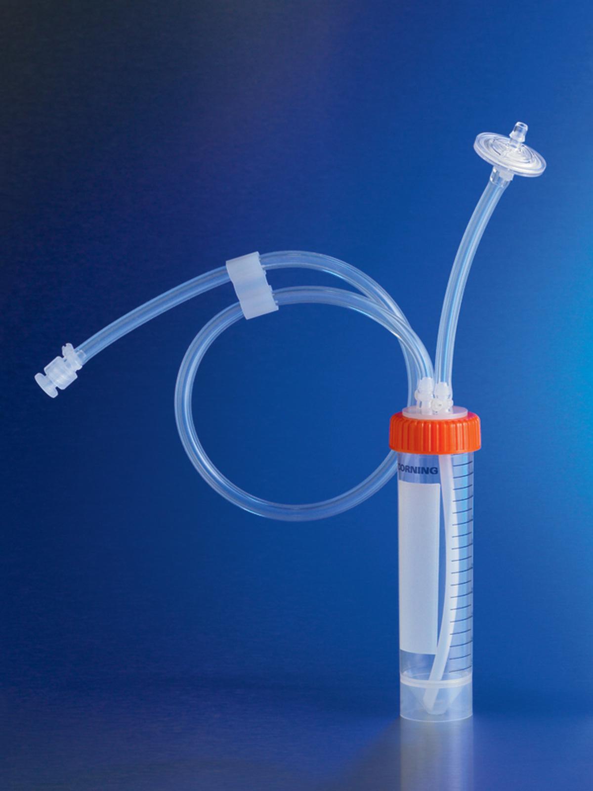 50mL Polypropylene Centrifuge Tube, Self-Standing, with Dip Tube, Sterile, Corning