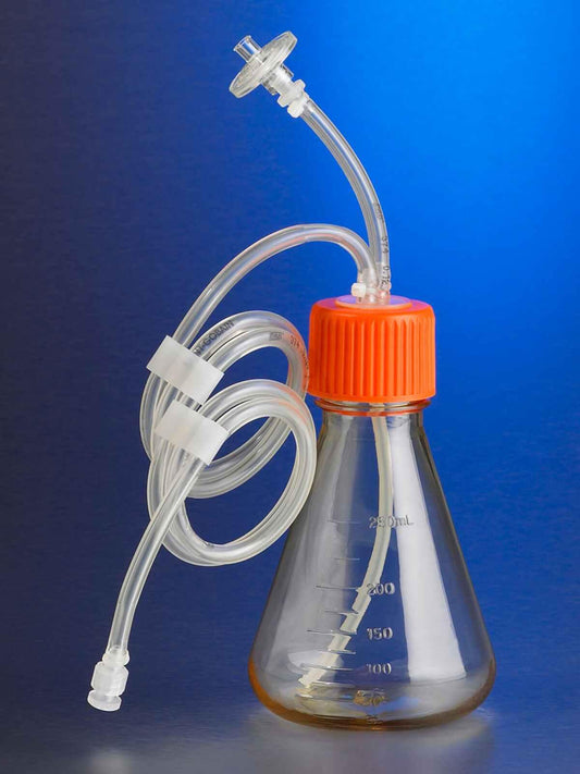 Corning® Erlenmeyer Flask, 250mL, Plain, With Aseptic Connector, Sterile