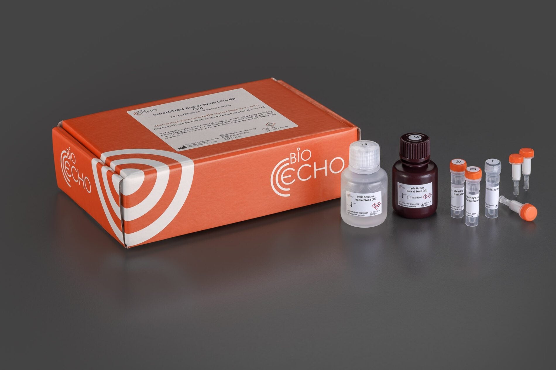 EchoLUTION Buccal Swab DNA 96 Kit, Bioecho