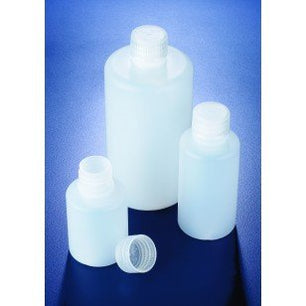 HDPE round bottle, narrow neck, Azlon