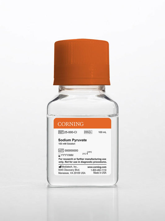 100 mL Sodium Pyruvate, Liquid 100 mM Solution with 8.5 g/L NaCI