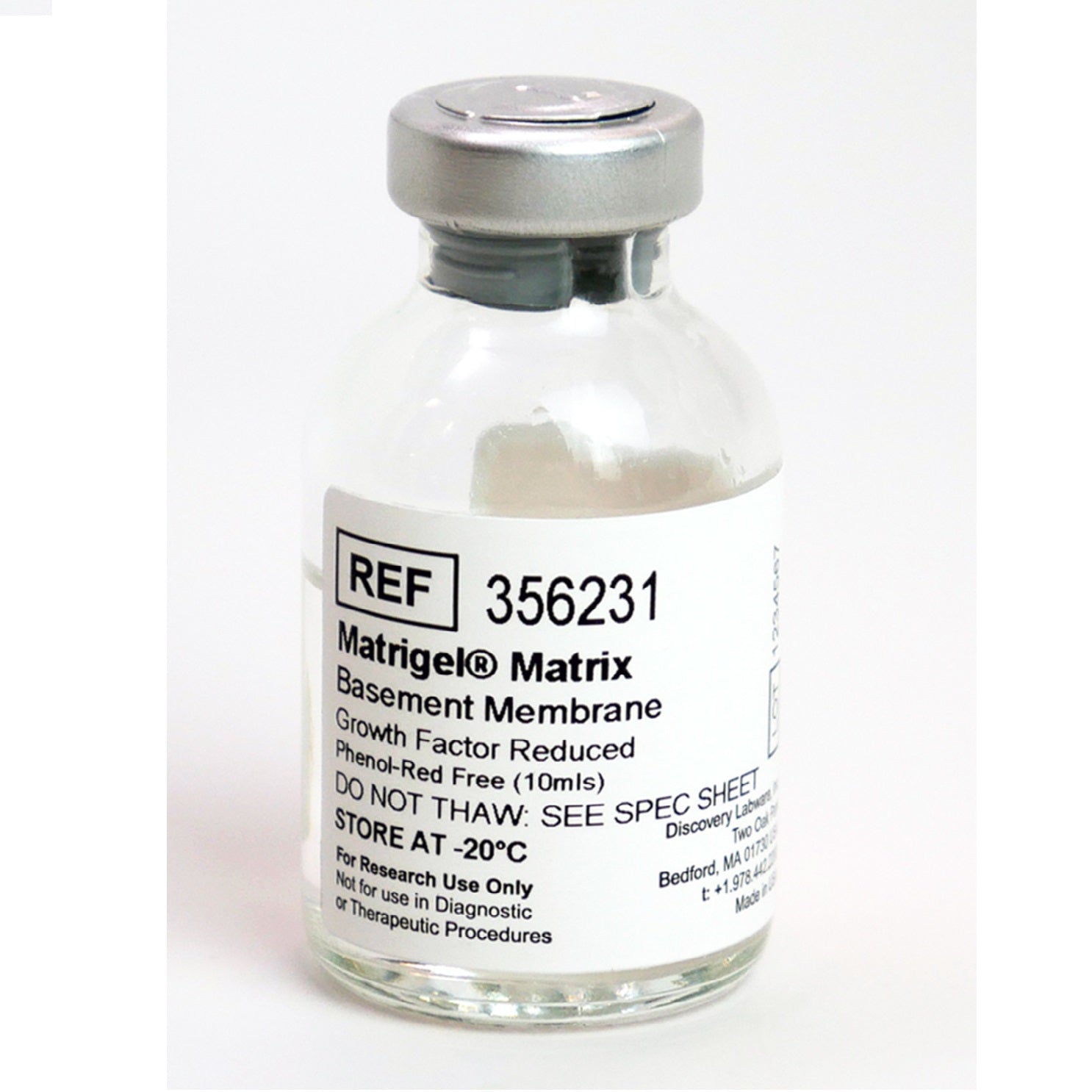 Corning&#174; Matrigel&#174; Growth Factor Reduced (GFR) Basement Membrane Matrix, Phenol Red-Free, 10mL