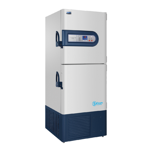 -86°C ULT Upright Freezer, 490L, double door, low energy, Haier