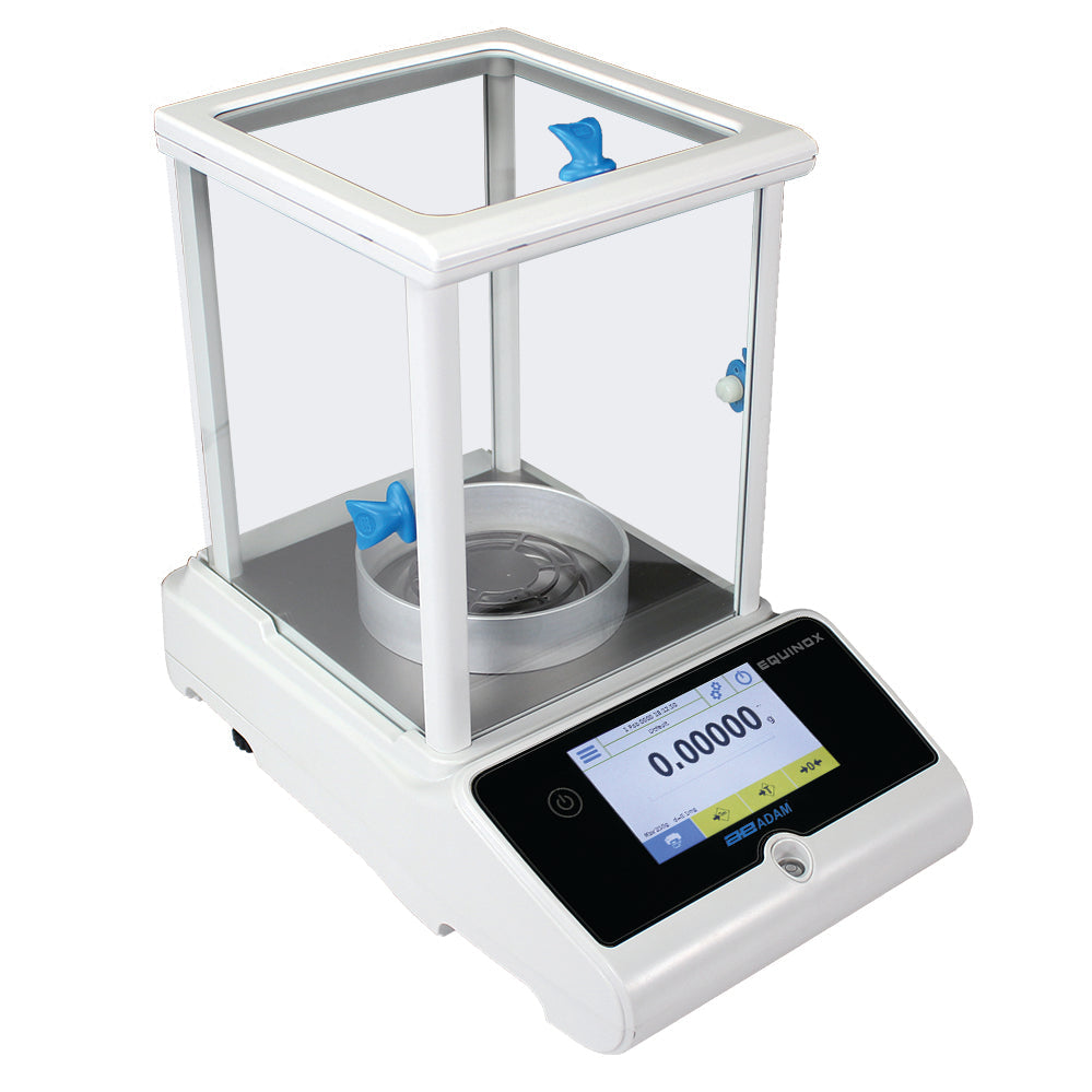 Equinox Analytical Balance, Internal Calibration, Adam