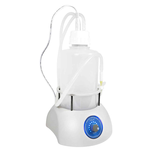 Advanced aspirator. 2L trap flask, -200 to -800mbar adjustable vacuum, 2200/02 hydrophobic microbiologic filter