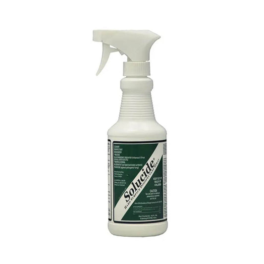 Solucide Hard Surface Disinfectant Spray, 16oz pump spray bottle