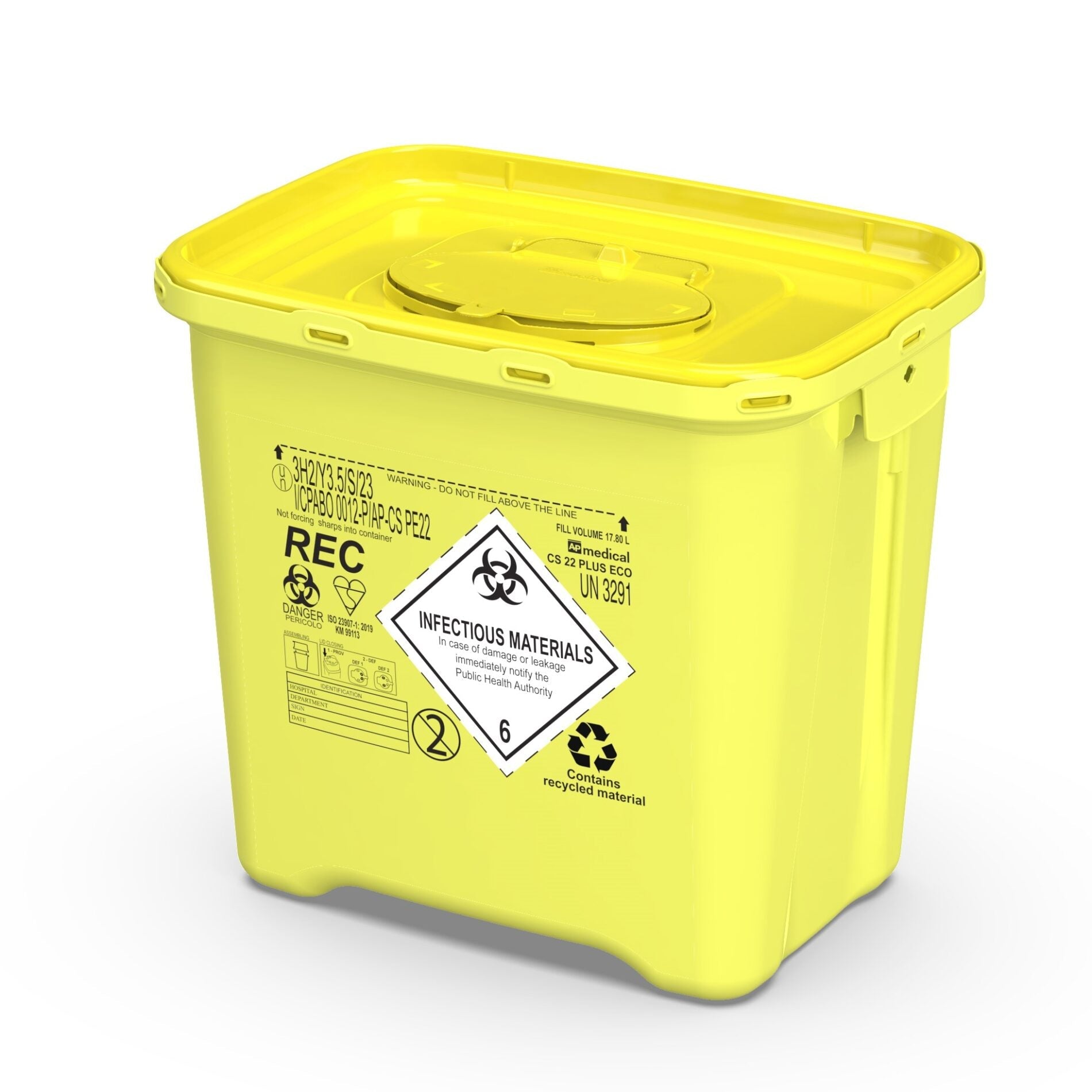 Griff Recycled Sharps Container