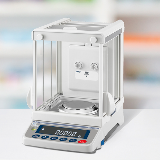 Apollo analytical balance, 0.1mg Readability, External Calibration, A&D