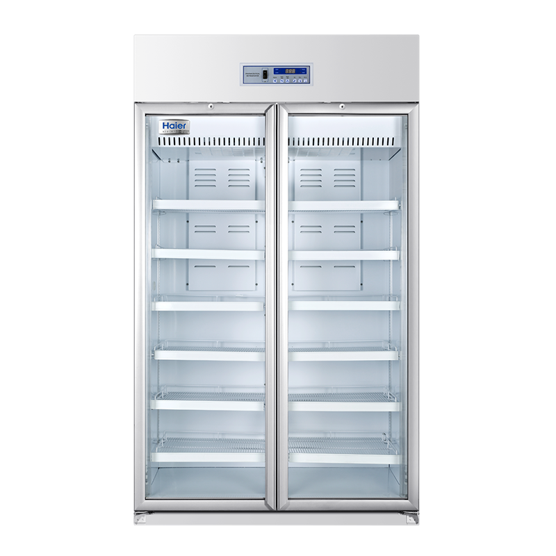 Pharmacy Refrigerator, 2-8°C, Glass Door, Haier