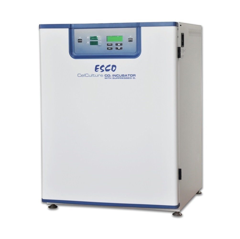 CelCulture® Trigas Incubator, IR Sensor, CO2/O2 Control, Moist Heat Decon, Esco