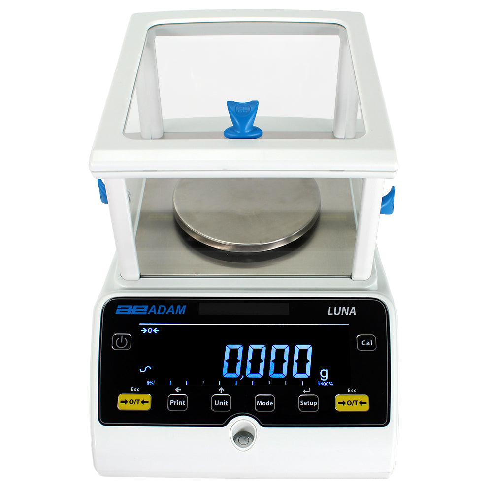 Luna Precision balance, Internal Calibration, Adam