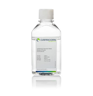 Lymphocyte Separation Medium, Density 1.077g/ml, Capricorn Scientific