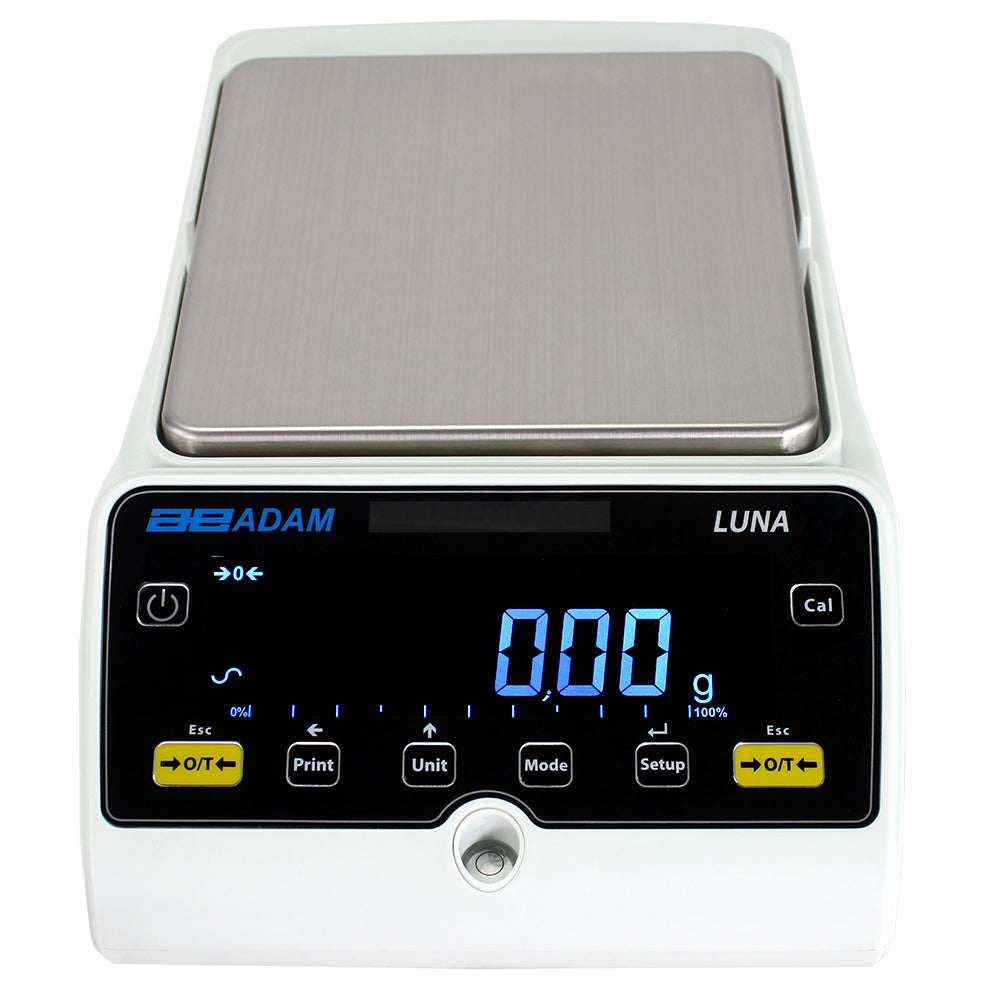 Luna Precision balance, Internal Calibration, Adam