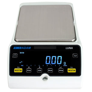 Luna Precision balance, External Calibration, Adam