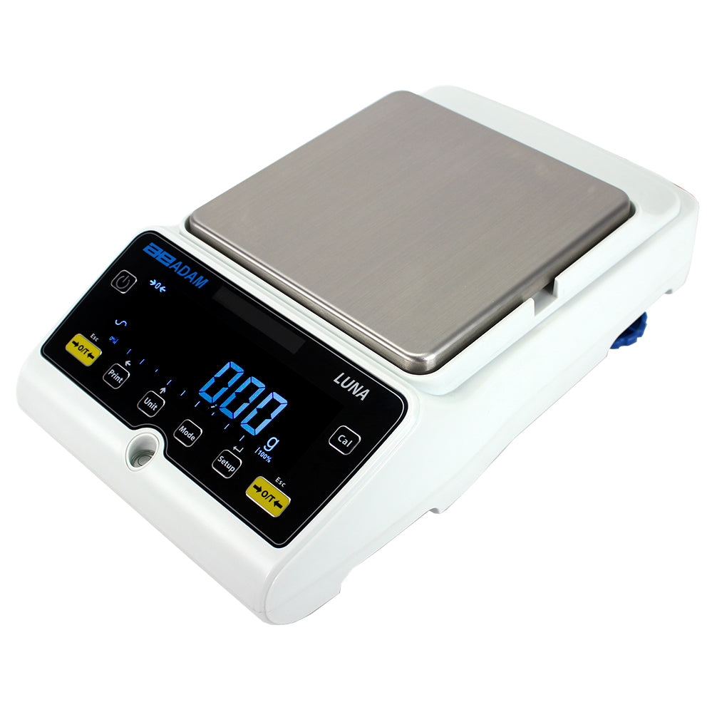 Luna Precision balance, External Calibration, Adam