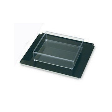 Flat Platform with Non-Slip Rubber Mat (30 x 30cm), Labnet