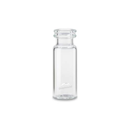 2mL Crimp/Snap Top Vial, Wide Mouth, Clear Glass, 11mm Crimp Finish, Q-Clean