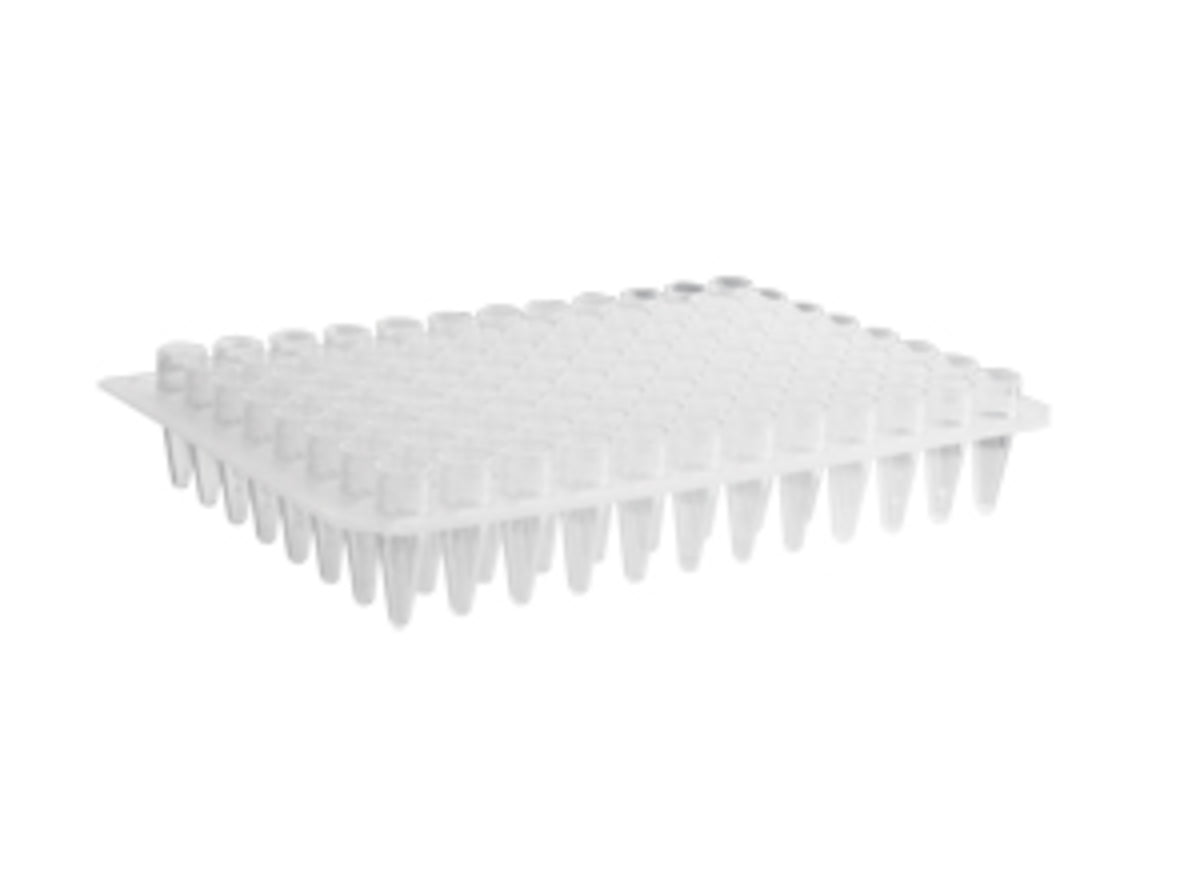 96 Well Clear PCR Microplate, Pre-sterilized