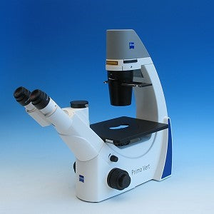 Primovert, brightfield, phase, 4xPh0, 10xPh1, LD 20xPh1, LD 40xPh2, condenser 0.4, phototube, Zeiss