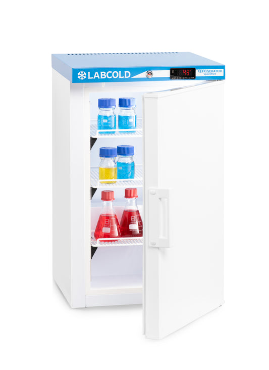 Laboratory Benchtop Refrigerator, Sparkfree, 66 litre, lockable, Labcold