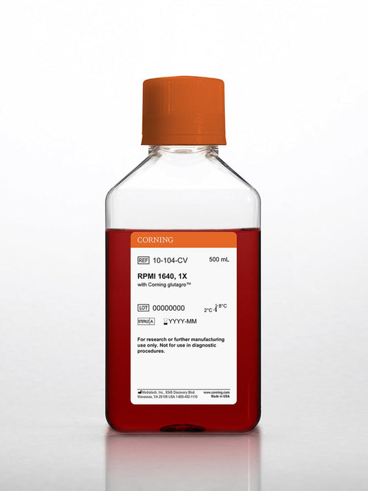 500 mL RPMI 1640, 1x with glutagro„¢ supplement and Phenol Red