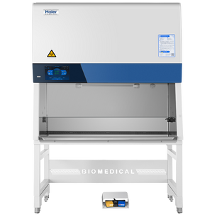 Haier Class II Microbiological Safety Cabinet, X-Series, single exhaust, touchscreen, with telescoping stand