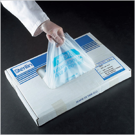 Autoclave bag, HDPE, Sterilin