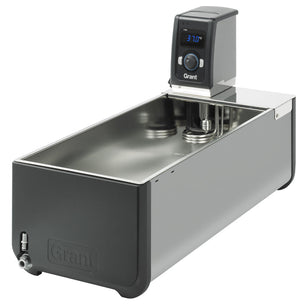 T100 series heated circulator bath, stainless steel tank